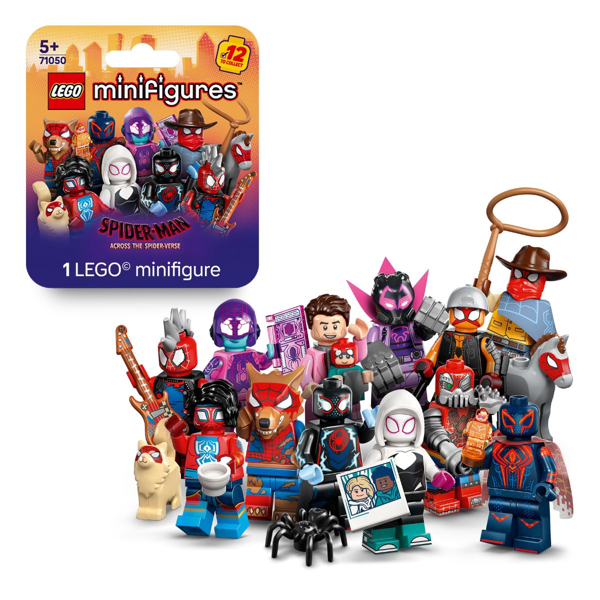 Đồ Chơi Lắp Ráp Nhân Vật Người Nhện Đa Vũ Trụ Lego Minifigures 71050