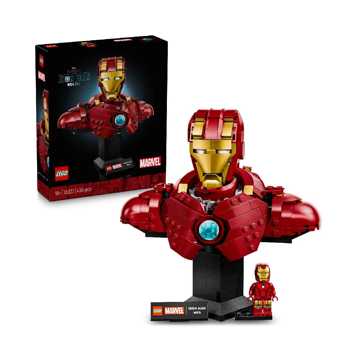 Đồ Chơi Lắp Ráp Nhân Vật Người Sắt LEGO SUPERHEROES 76327