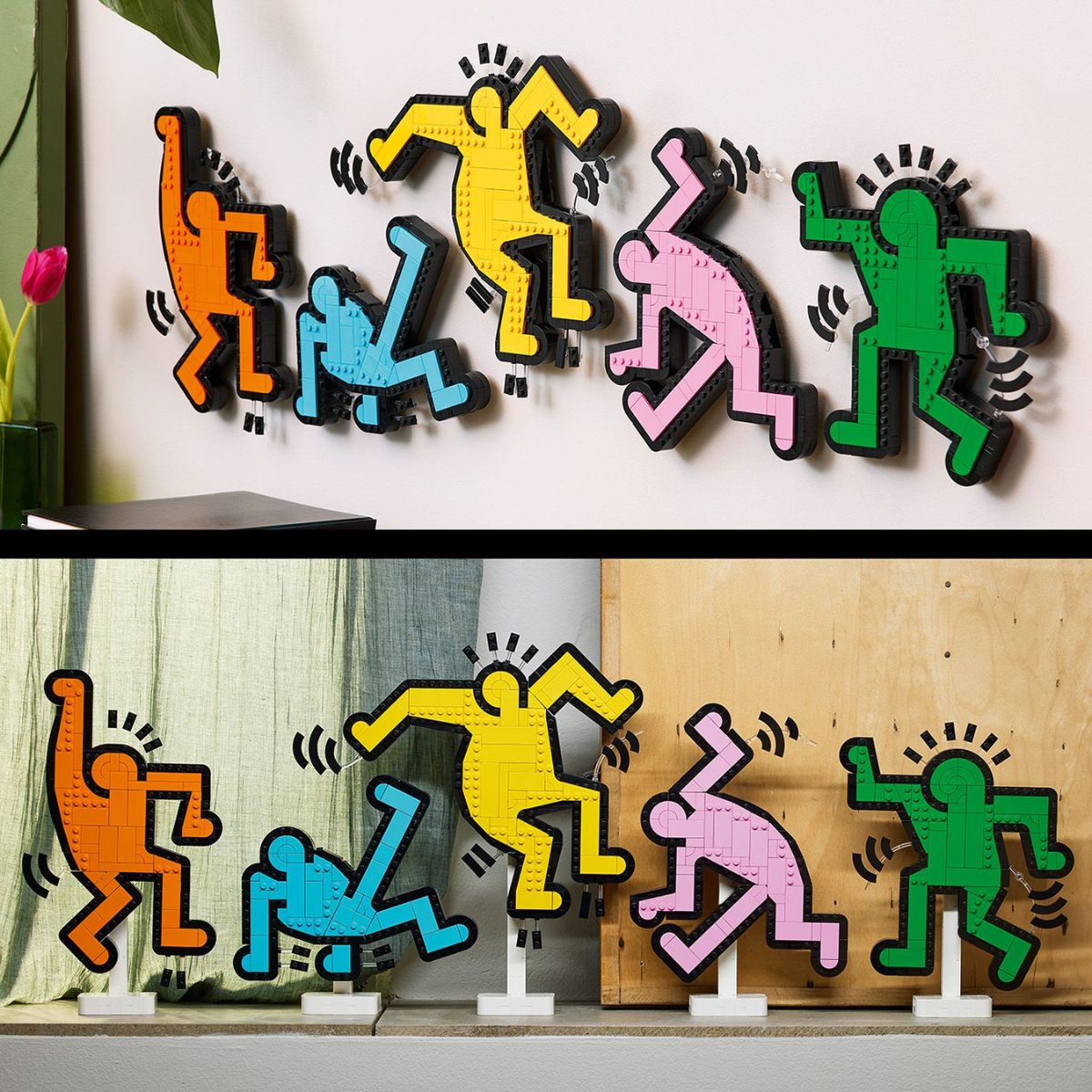 Đồ Chơi Lắp Ráp Nhân Vật Nhảy Múa Của Keith Haring LEGO ART 31216 (1773 chi tiết)