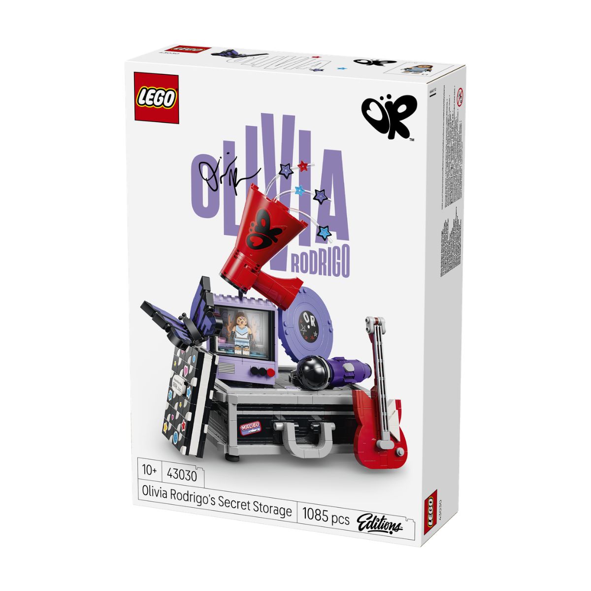 Olivia Rodrigo Icons Building Set LEGO EDITIONS MUSIC 43030 (1,085 Pieces)