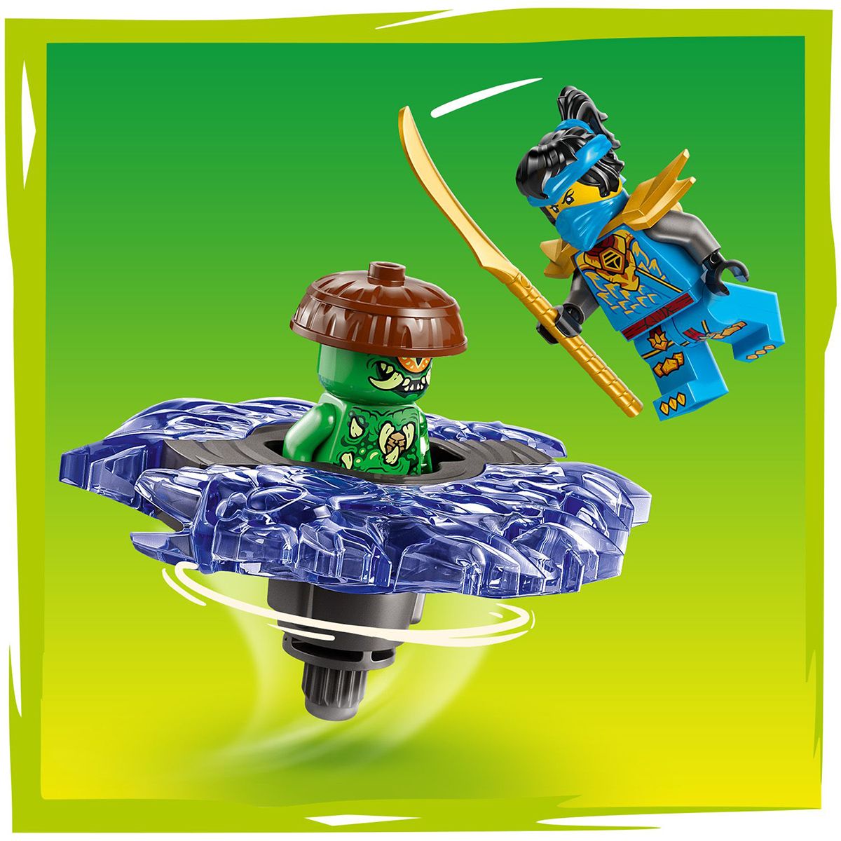 Đồ Chơi Lắp Ráp Nya Đối Đầu Quái Vật Biến Dị LEGO NINJAGO 71849