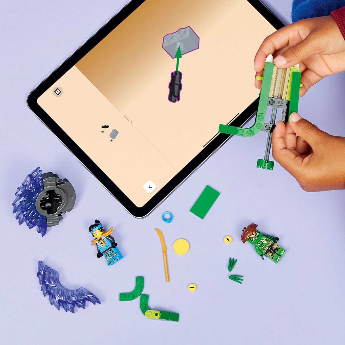 Đồ Chơi Lắp Ráp Nya Đối Đầu Quái Vật Biến Dị LEGO NINJAGO 71849