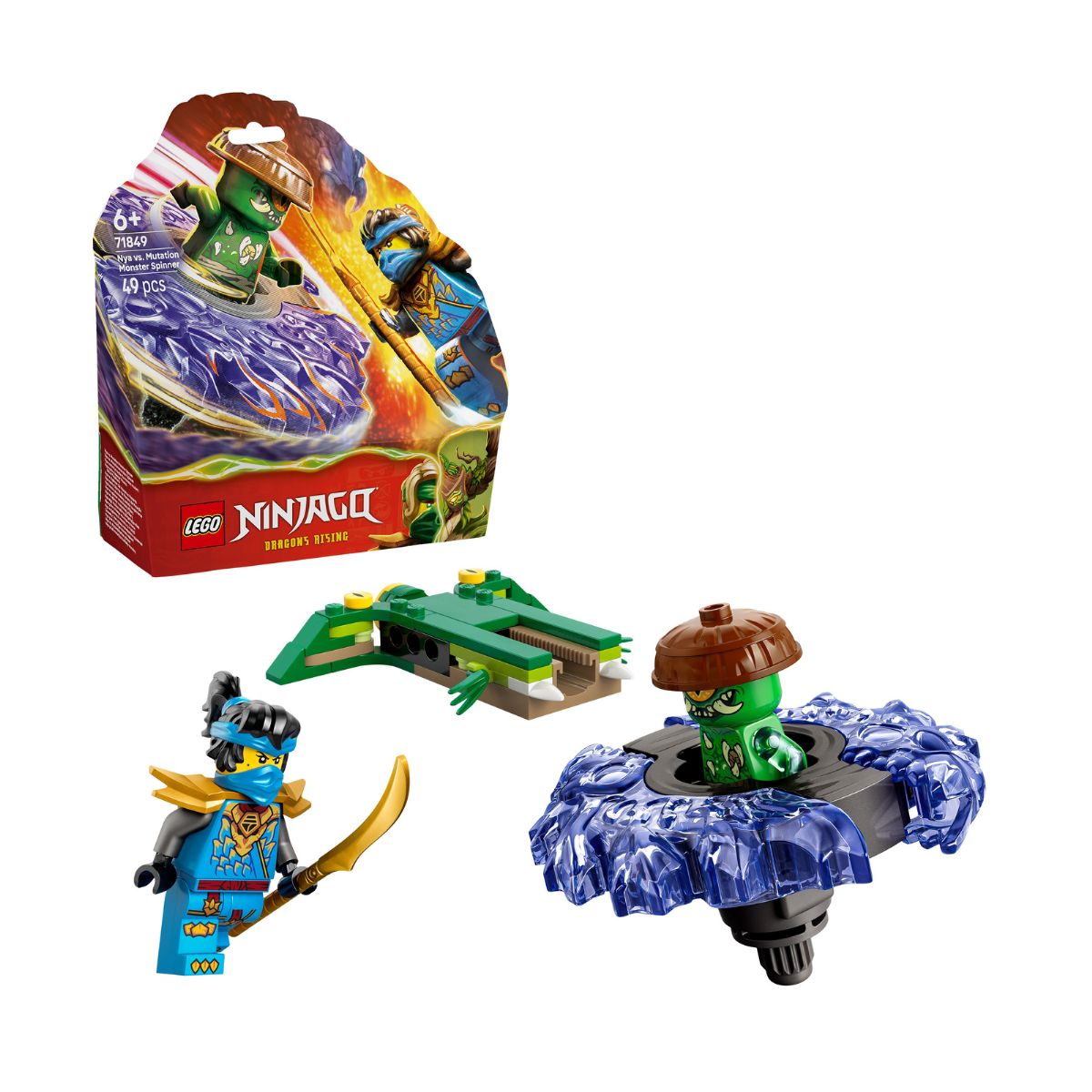 Đồ Chơi Lắp Ráp Nya Đối Đầu Quái Vật Biến Dị LEGO NINJAGO 71849