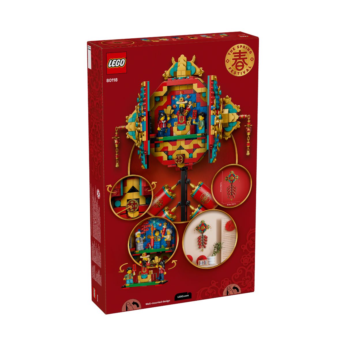 Đồ Chơi Lắp Ráp Pháo Hoa Tài Lộc LEGO CHINESE FESTIVAL 80118