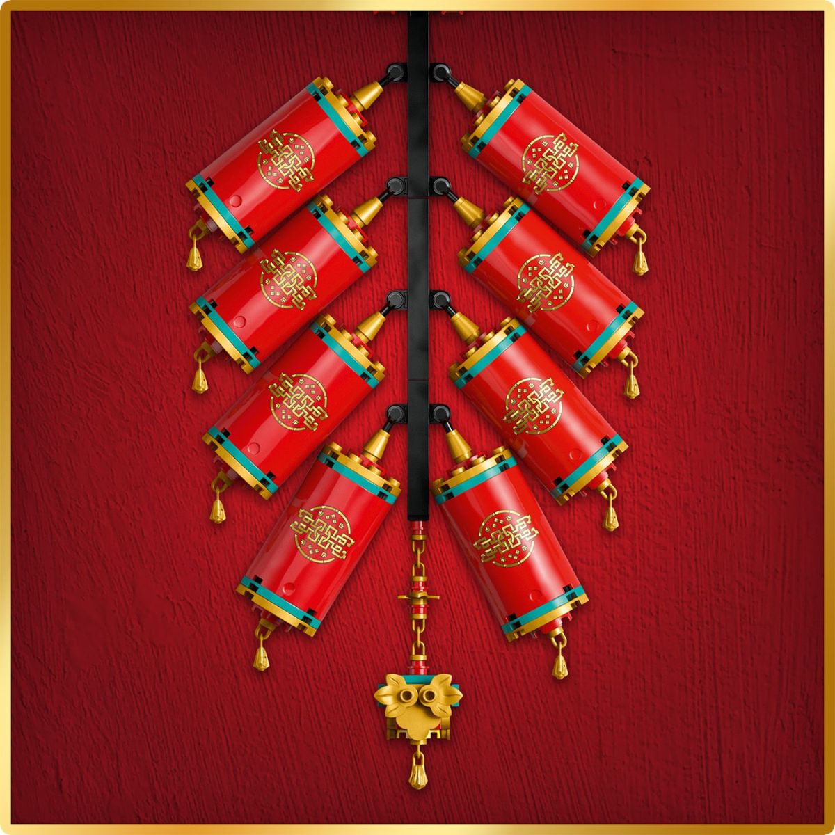 Đồ Chơi Lắp Ráp Pháo Hoa Tài Lộc LEGO CHINESE FESTIVAL 80118