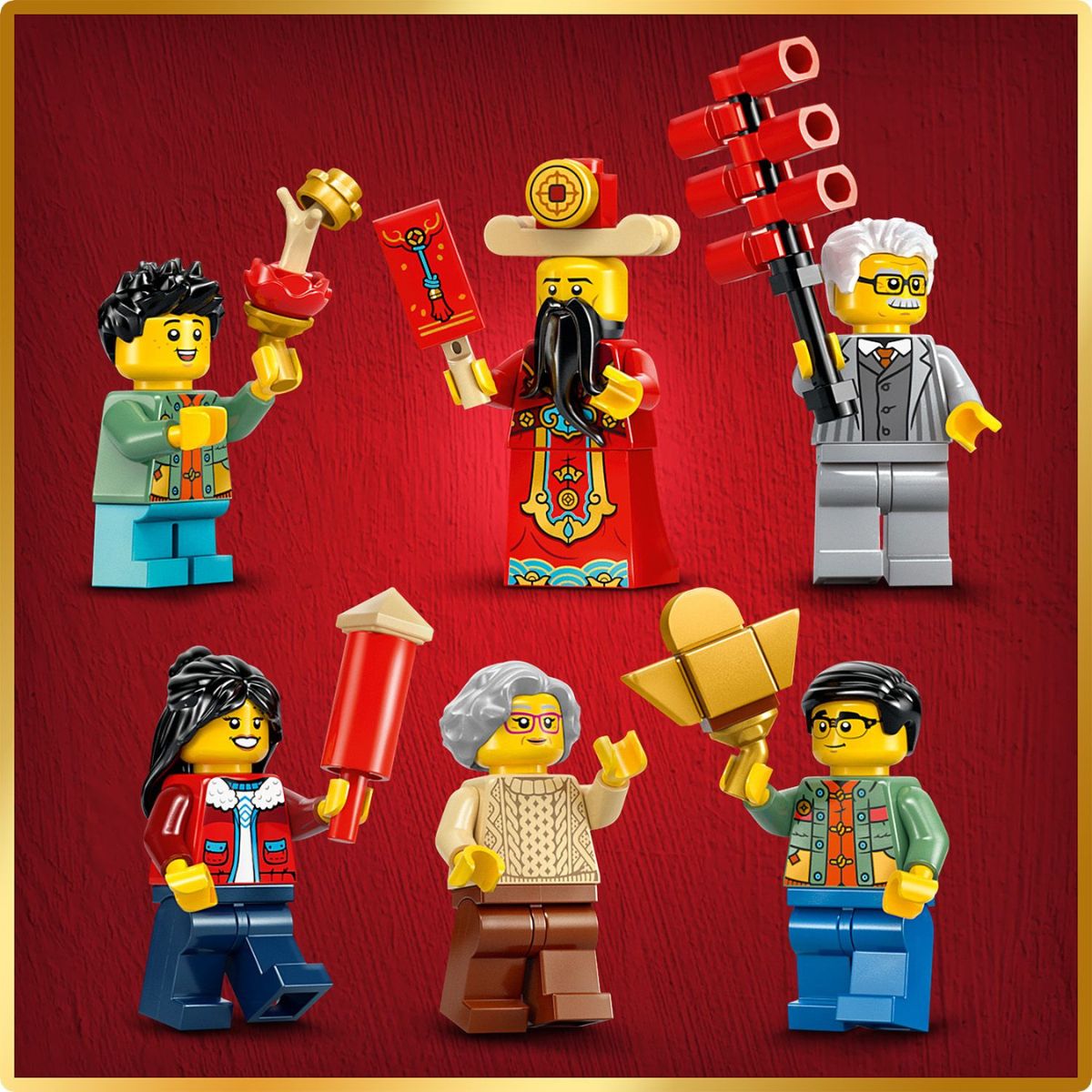 Đồ Chơi Lắp Ráp Pháo Hoa Tài Lộc LEGO CHINESE FESTIVAL 80118