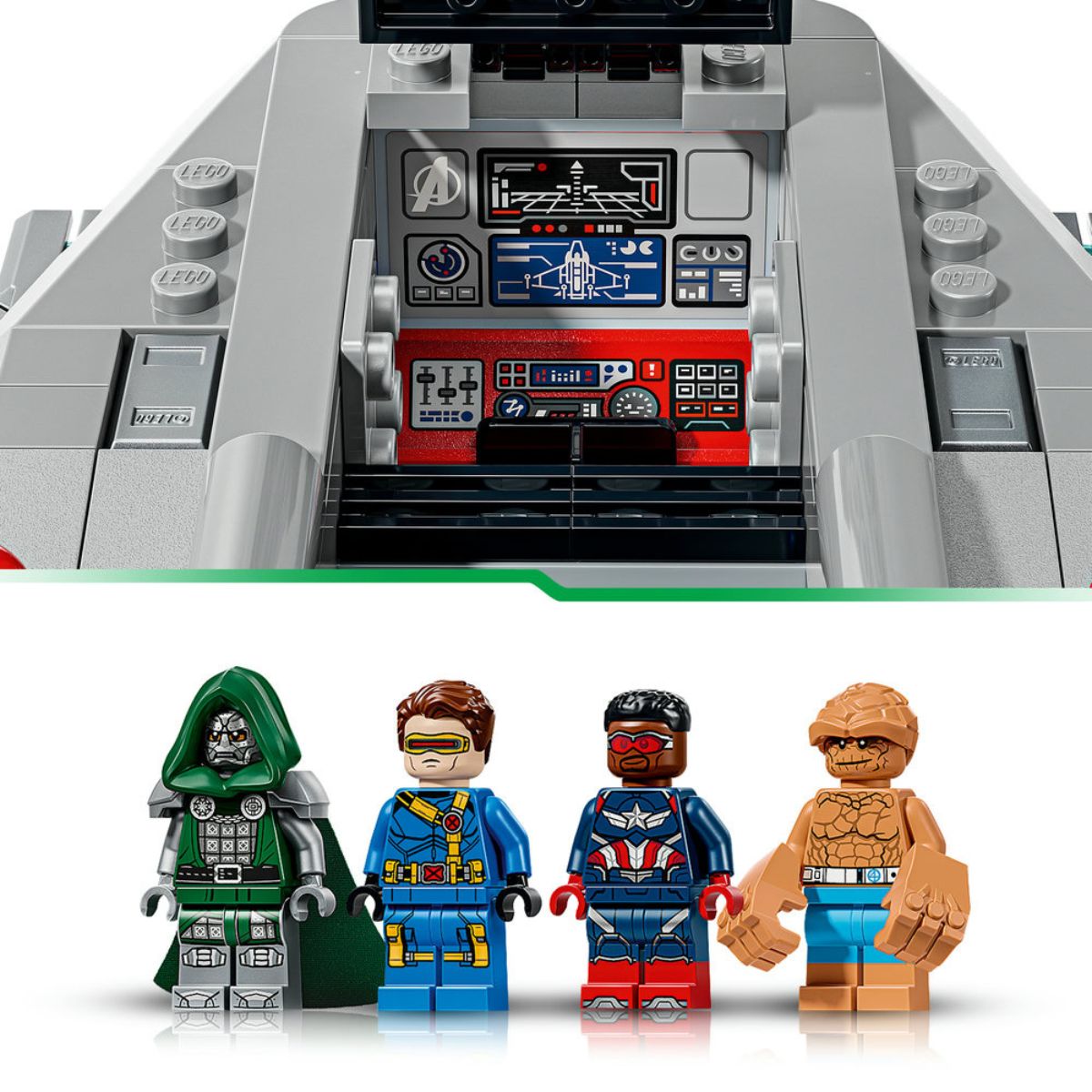 Đồ Chơi Lắp Ráp Phi Thuyền Quinjet Avengers: Doomsday LEGO SUPERHEROES 76347 (433 Chi Tiết)