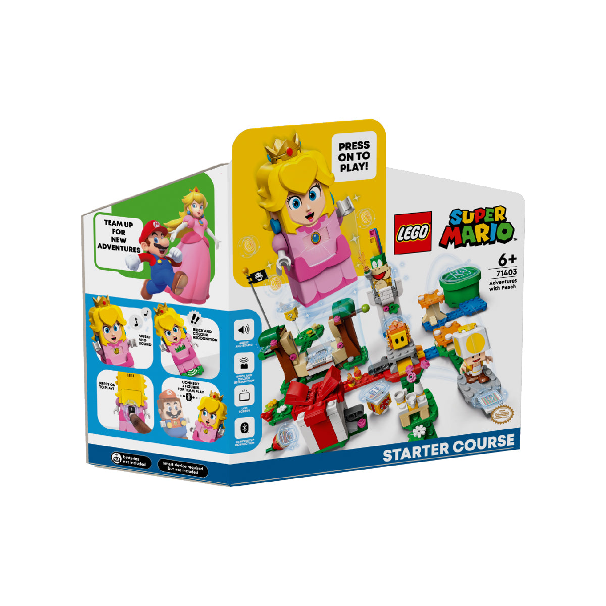 Đồ Chơi Lắp Ráp Phiêu Lưu Cùng Công Chúa Peach- Bộ Khởi Đầu Lego Super Mario 71403 (354 Chi Tiết)