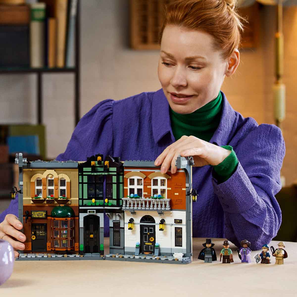 Đồ Chơi Lắp Ráp Phố Baker - Sherlock Holmes LEGO ICONS 10351