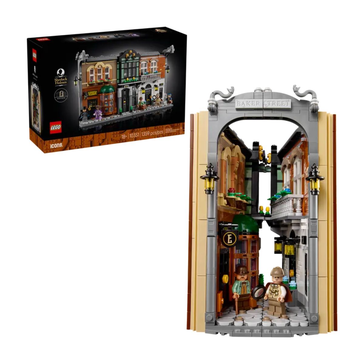 Đồ Chơi Lắp Ráp Phố Baker - Sherlock Holmes LEGO ICONS 10351
