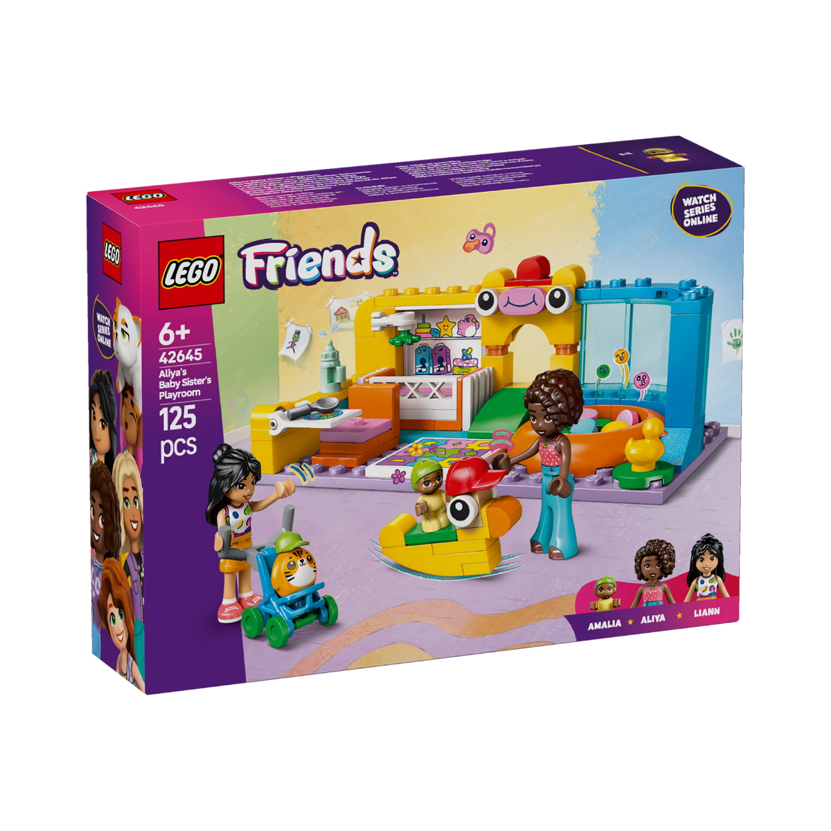 Đồ Chơi Lắp Ráp Phòng Chơi Của Em Gái Aliya Lego Friends 42645