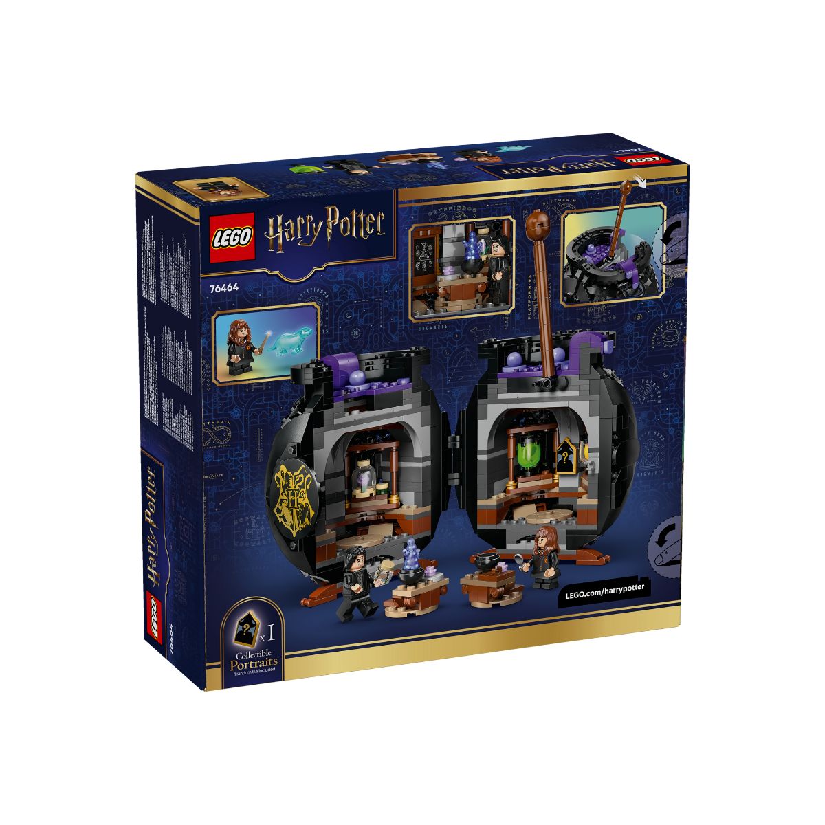Đồ Chơi Lắp Ráp Phòng Học Pha Chế Độc Dược Bí Mật LEGO HARRY POTTER 76464