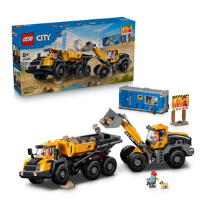 Đồ Chơi Lắp Ráp Phương Tiện Công Trình: Xe Ben Và Xe Xúc Lật LEGO CITY 60494 (1132 chi tiết)
