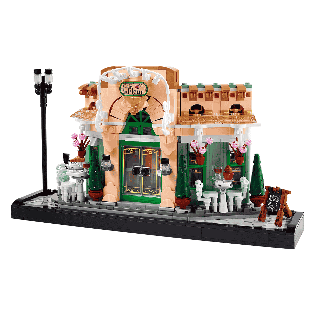 Đồ Chơi Lắp Ráp Quán Cà Phê Kiểu Pháp LEGO ICONS 10362 (1101 chi tiết)