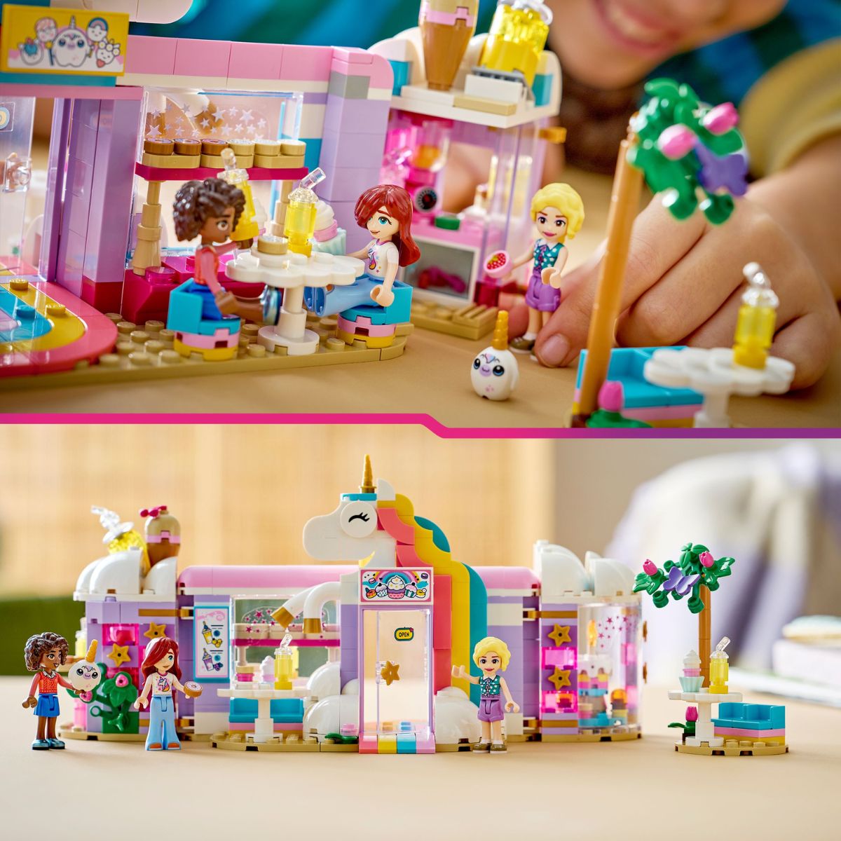 Đồ Chơi Lắp Ráp Quán Cà Phê Kỳ Lân Mộng Mơ LEGO FRIENDS 42684