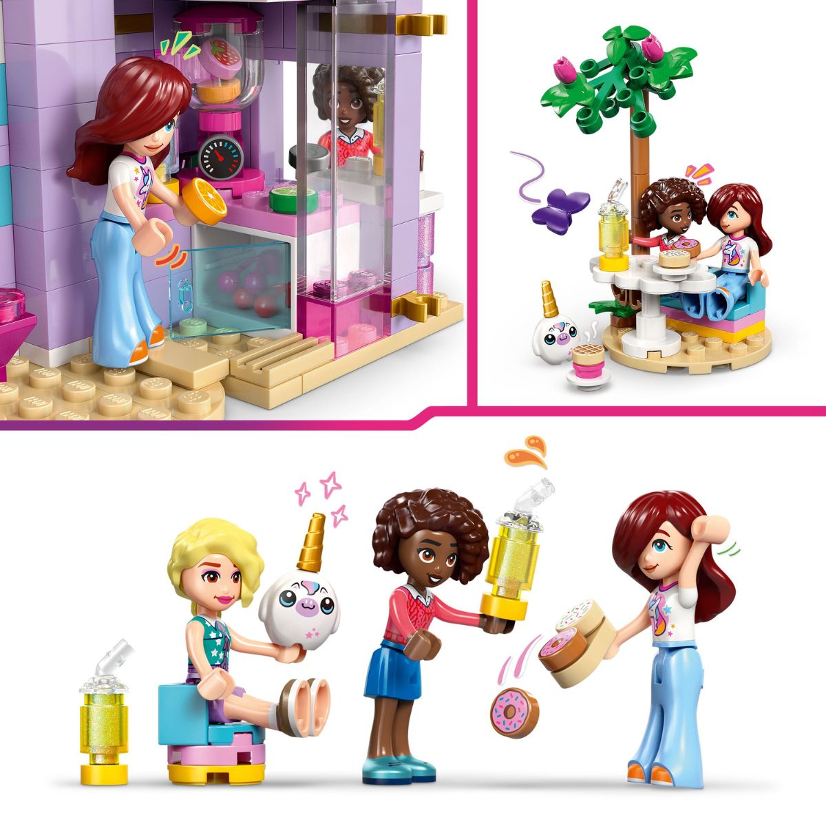 Đồ Chơi Lắp Ráp Quán Cà Phê Kỳ Lân Mộng Mơ LEGO FRIENDS 42684