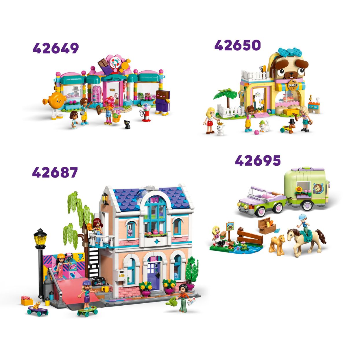 Đồ Chơi Lắp Ráp Quán Cà Phê Kỳ Lân Mộng Mơ LEGO FRIENDS 42684