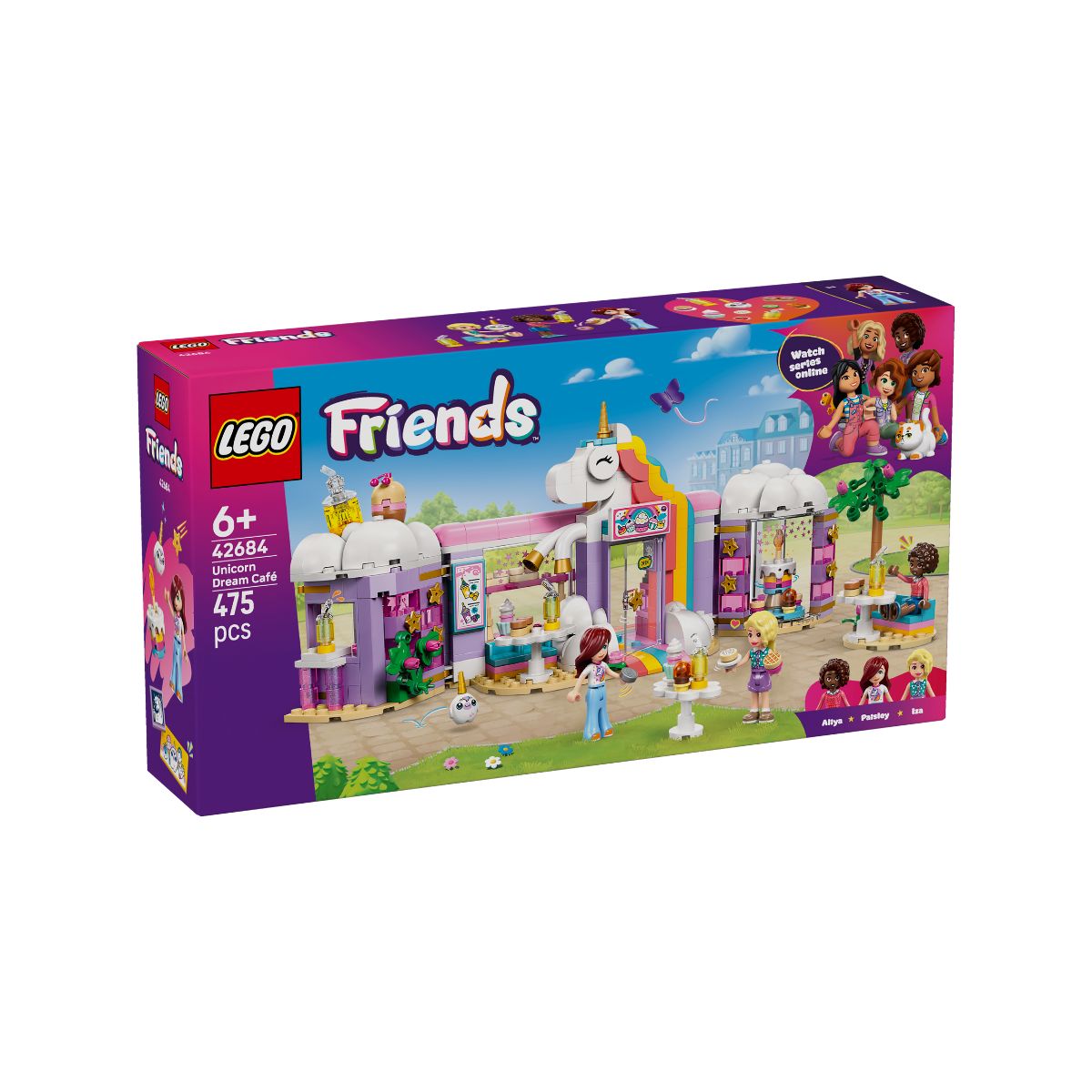 Đồ Chơi Lắp Ráp Quán Cà Phê Kỳ Lân Mộng Mơ LEGO FRIENDS 42684