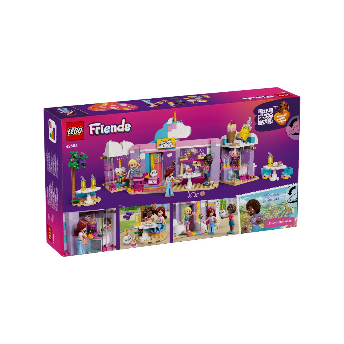Đồ Chơi Lắp Ráp Quán Cà Phê Kỳ Lân Mộng Mơ LEGO FRIENDS 42684