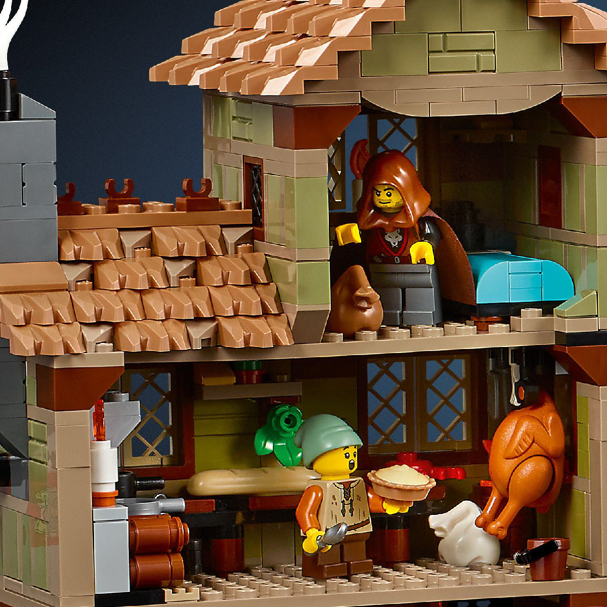 LEGO ADULTS 10332 Medieval Town Square Assembling Toy (3304 parts)