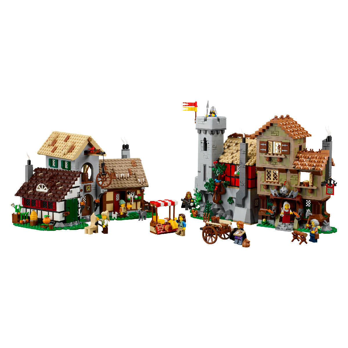 LEGO ADULTS 10332 Medieval Town Square Assembling Toy (3304 parts)