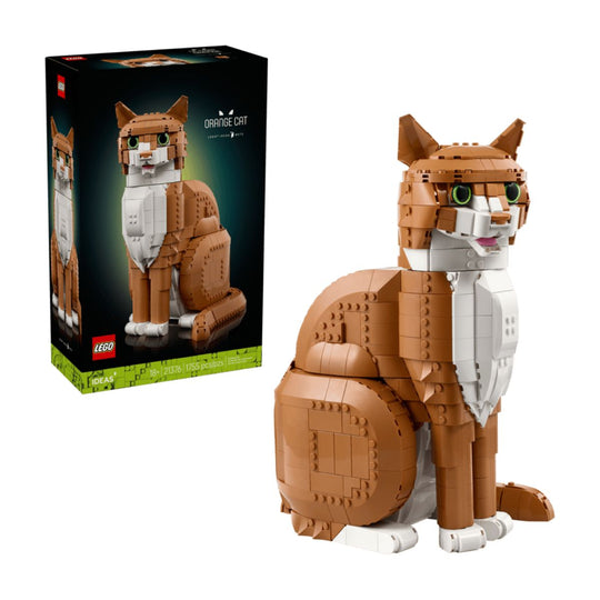 Đồ Chơi Lắp Ráp Mèo Gừng LEGO IDEAS 21376 (1755 Chi Tiết)