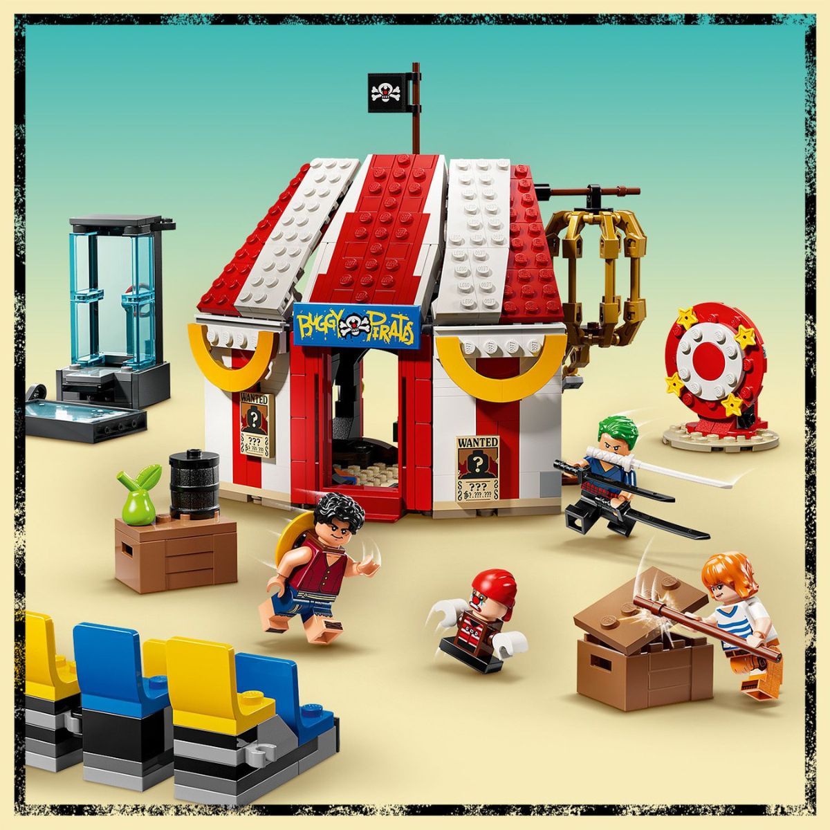 Đồ Chơi Lắp Ráp Rạp Xiếc Của Chú Hề Buggy LEGO ONE PIECE 75637 (573 ch