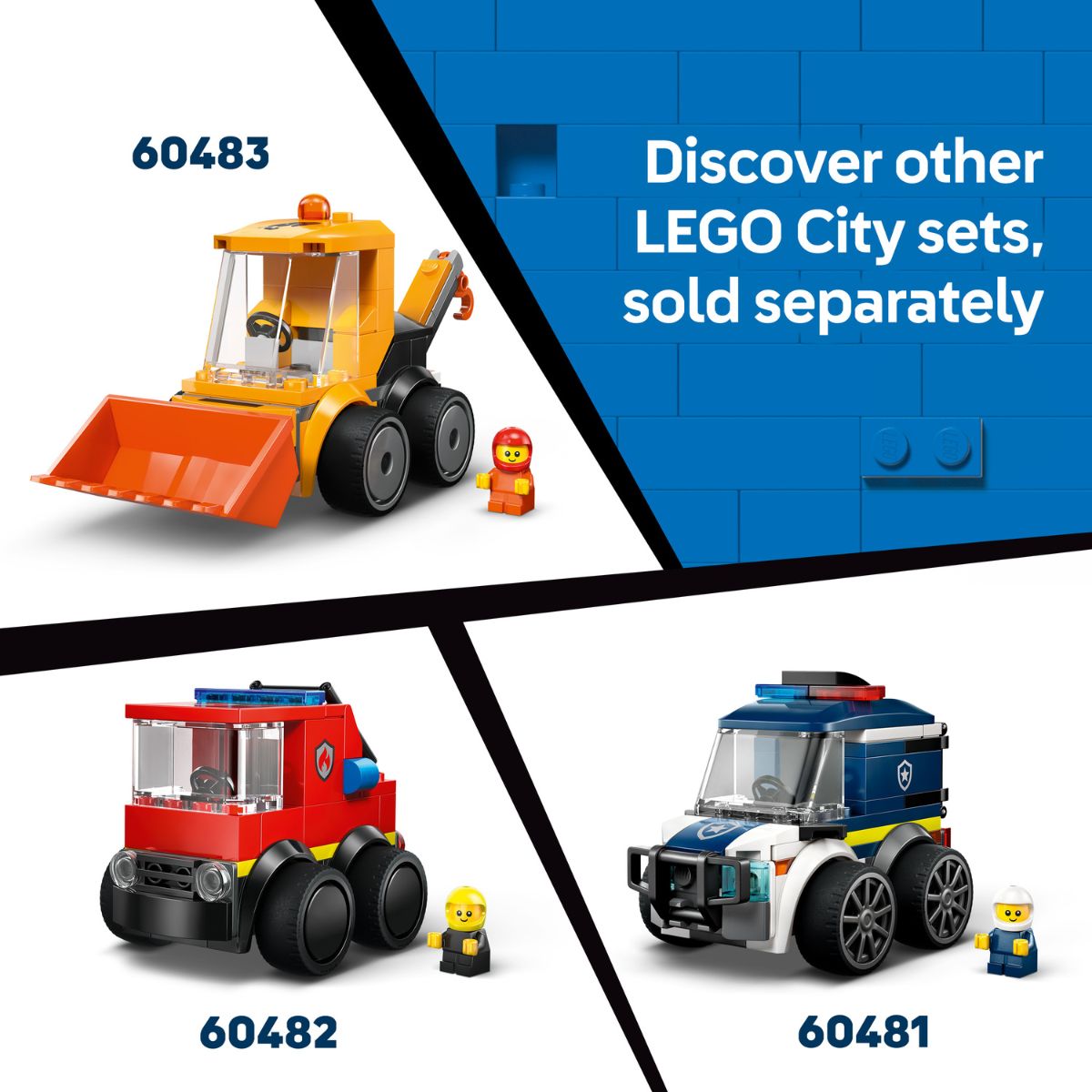 Đồ Chơi Lắp Ráp Rides - Xe Đua Phong Cách Game LEGO CITY 60484