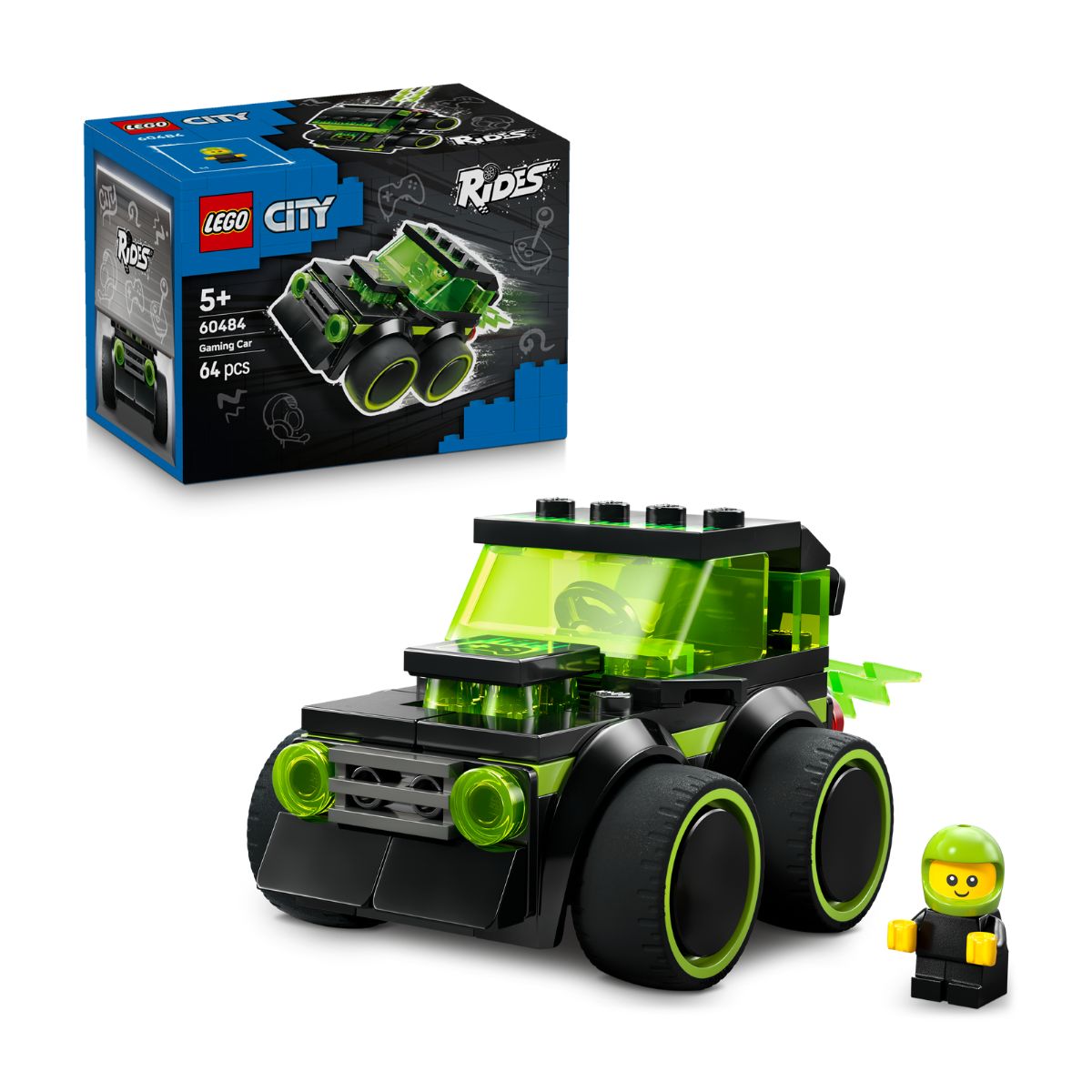 Đồ Chơi Lắp Ráp Rides - Xe Đua Phong Cách Game LEGO CITY 60484
