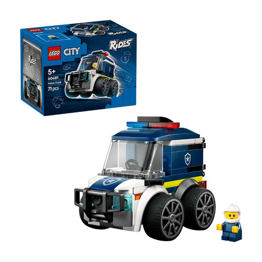 LEGO® City Police Truck Building Toy 60481 (71 Pieces)