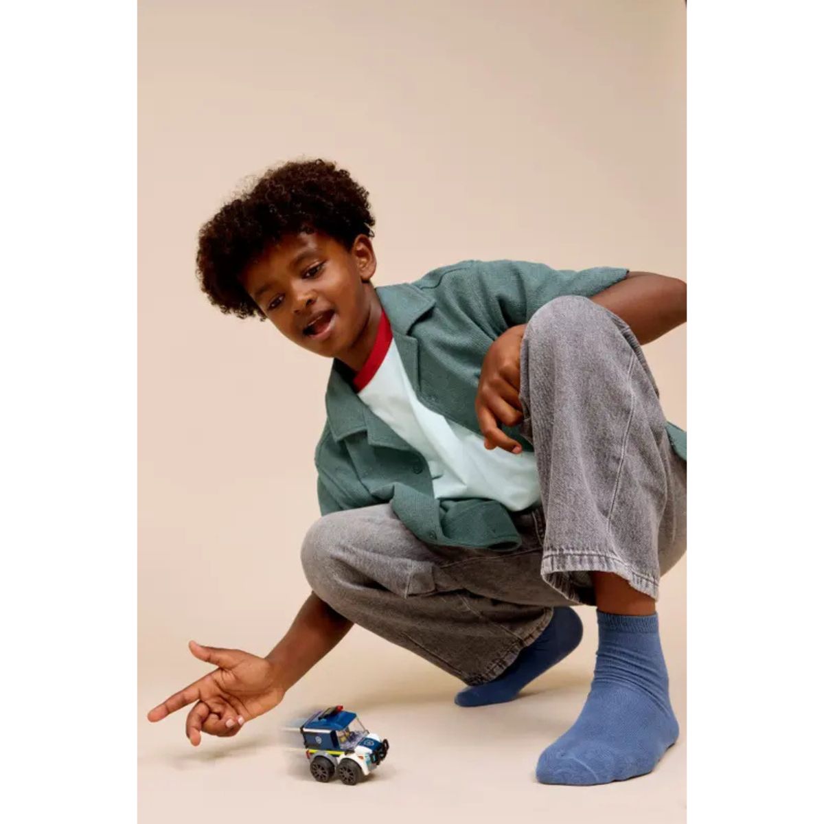 Đồ Chơi Lắp Ráp Rides - Xe Tải Cảnh Sát LEGO CITY 60481