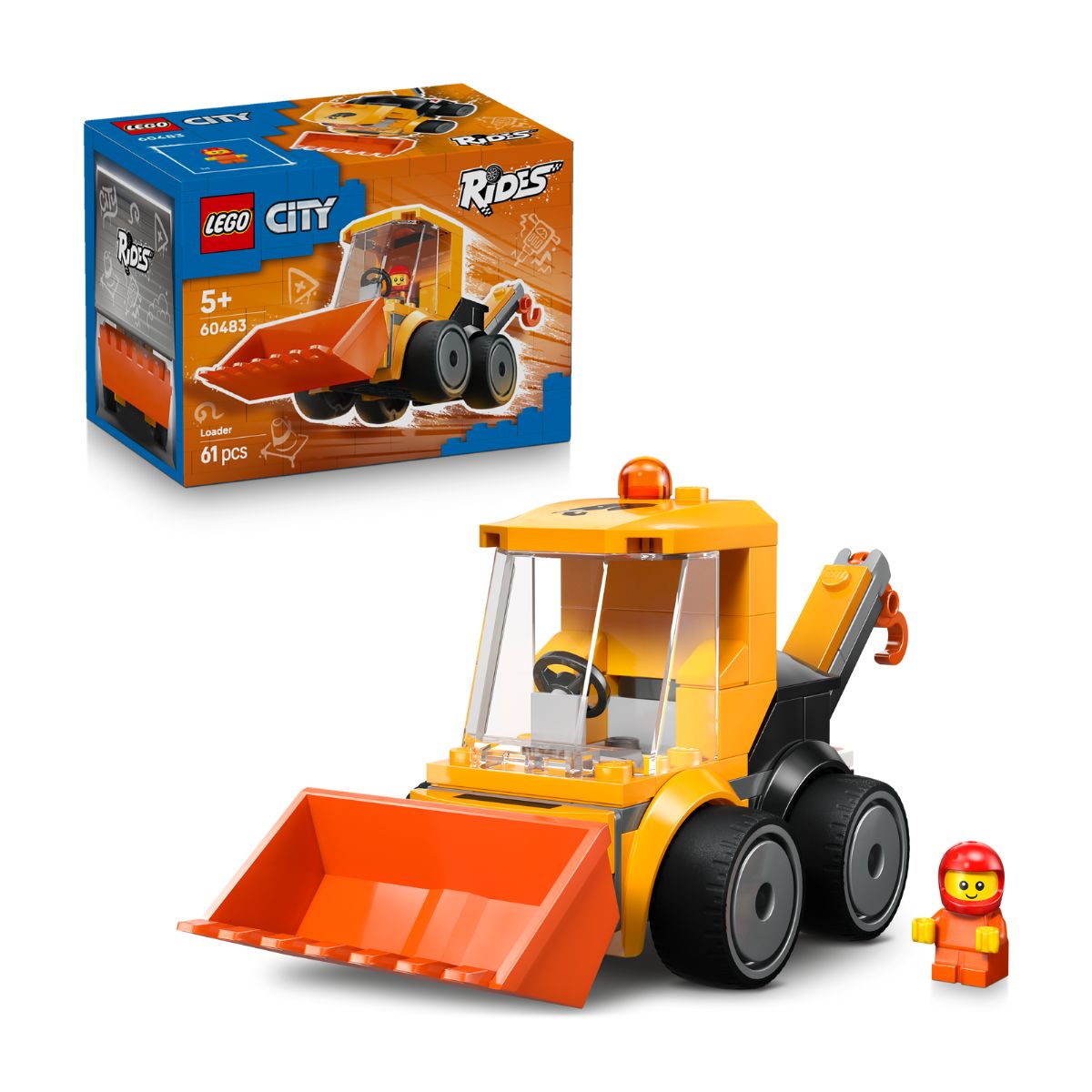Đồ Chơi Lắp Ráp Rides - Xe Xúc Công Trình LEGO CITY 60483
