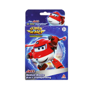 Đồ Chơi Lắp Ráp Robot Biến Hình Máy Bay Jett Tia Chớp SUPERWINGS EU380512-1
