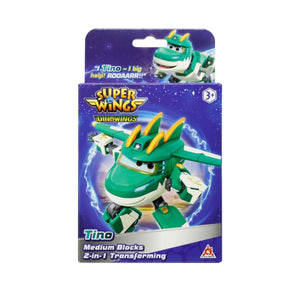 Đồ Chơi Lắp Ráp Robot Biến Hình Máy Bay Tino Huyền Thoại SUPERWINGS EU380512-3