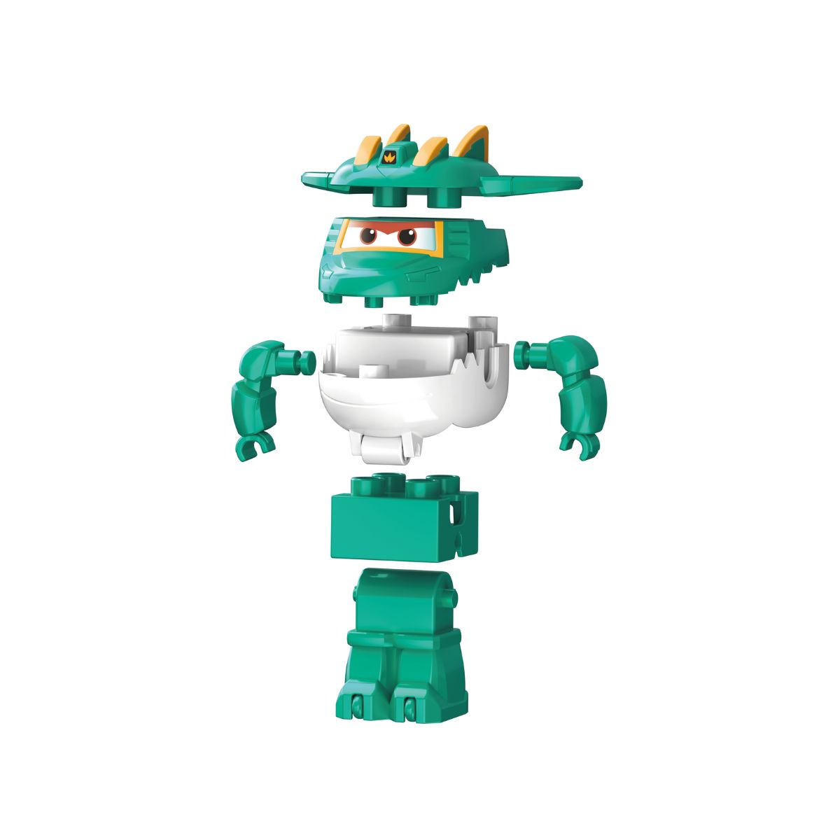 Đồ Chơi Lắp Ráp Robot Biến Hình Máy Bay Tino Huyền Thoại SUPERWINGS EU380512-3