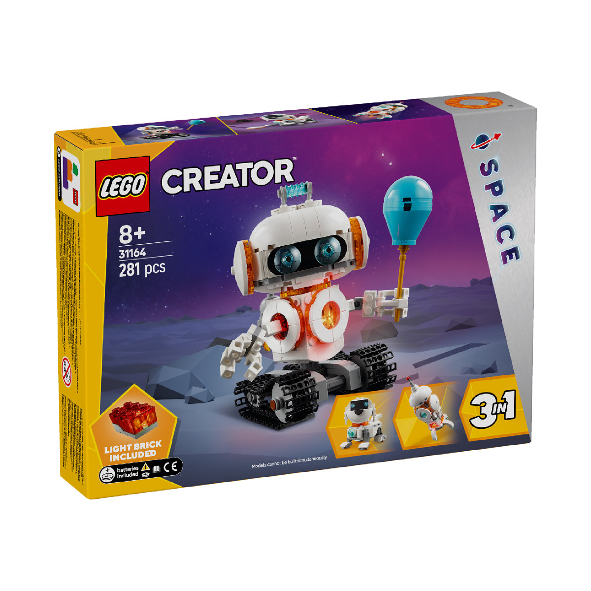 Đồ Chơi Lắp Ráp Robot Vũ Trụ Lego Creator 31164
