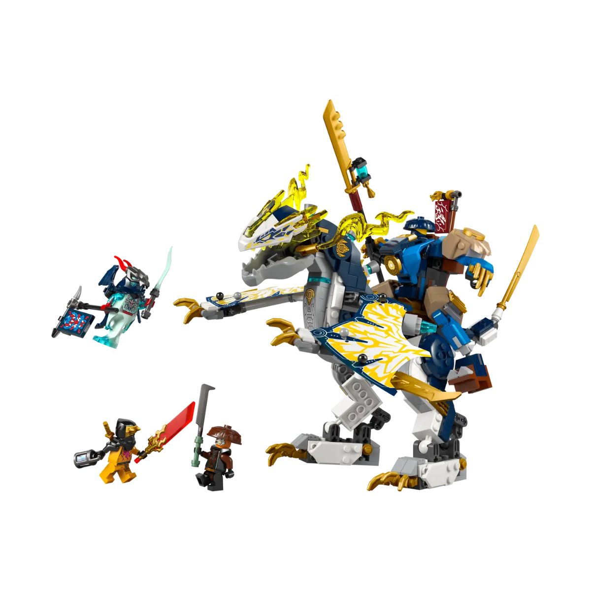 Đồ Chơi Lắp Ráp Rogue Và Cỗ Máy Rồng Chiến Đấu LEGO NINJAGO 71843