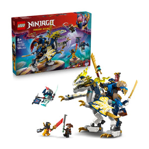 Đồ Chơi Lắp Ráp Rogue Và Cỗ Máy Rồng Chiến Đấu LEGO NINJAGO 71843