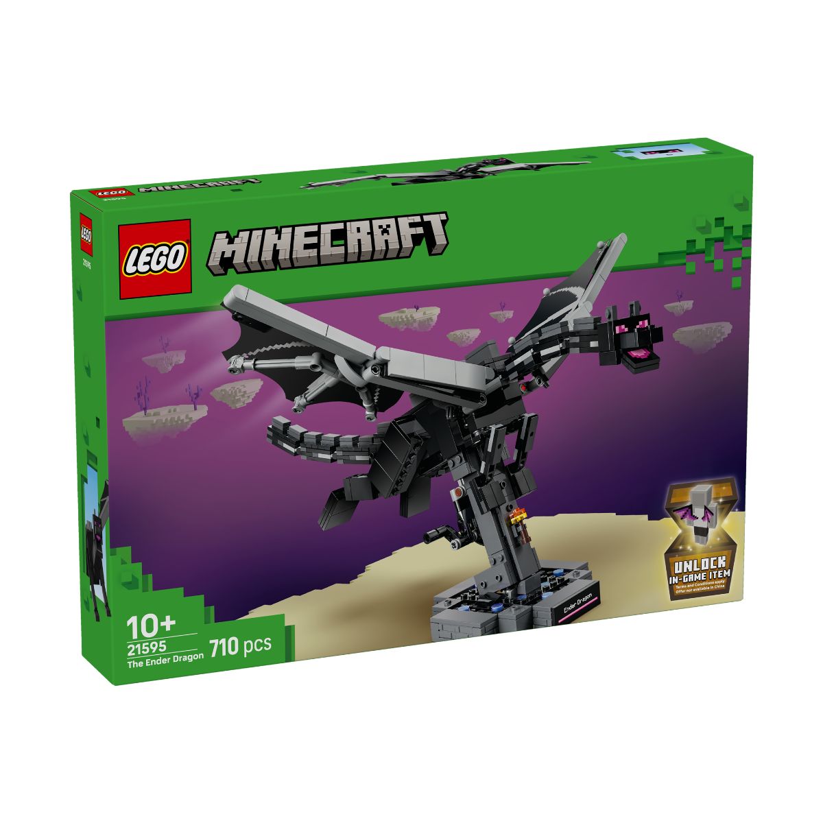 Đồ Chơi Lắp Ráp Rồng Ender LEGO MINECRAFT 21595 (710 Chi Tiết)