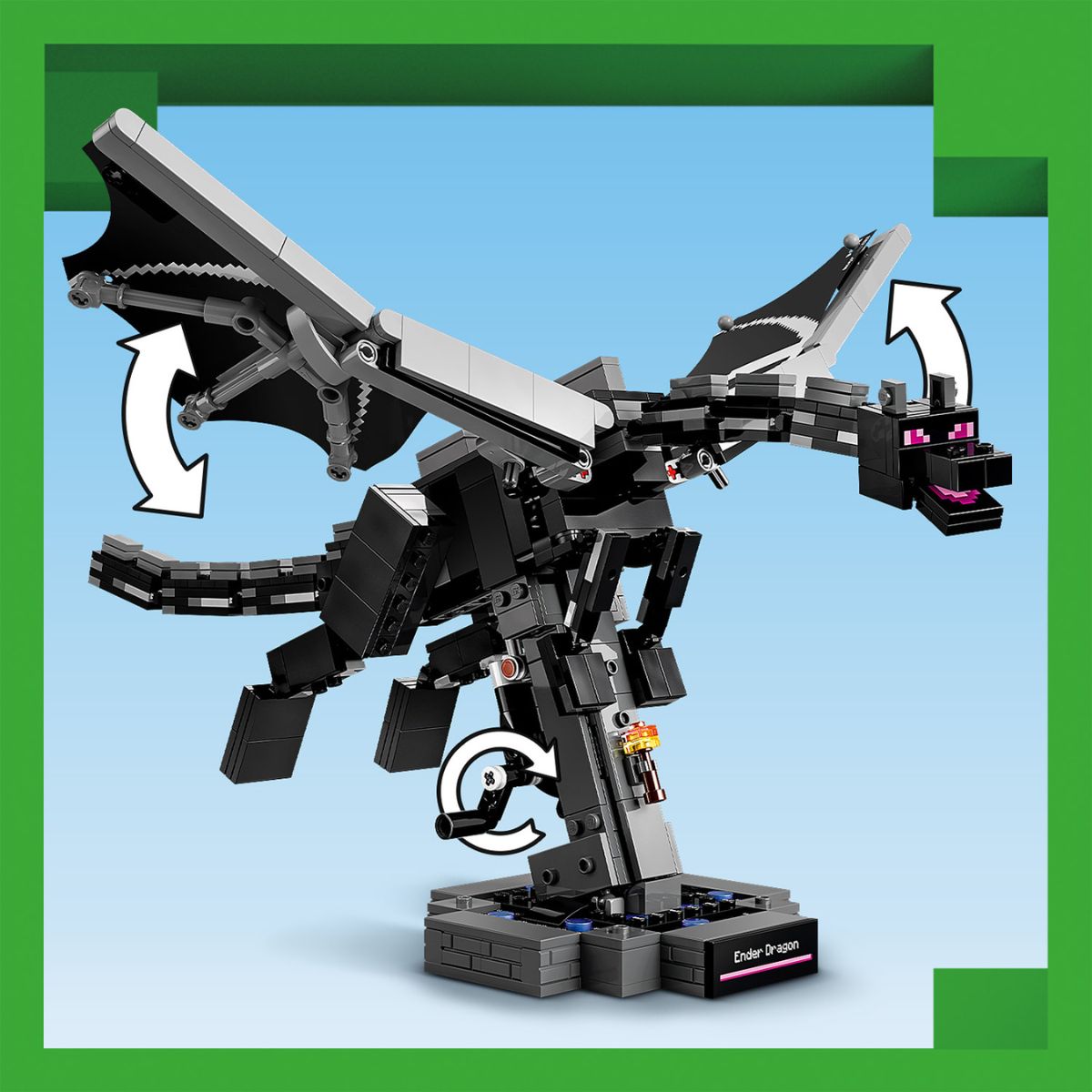 Đồ Chơi Lắp Ráp Rồng Ender LEGO MINECRAFT 21595 (710 Chi Tiết)
