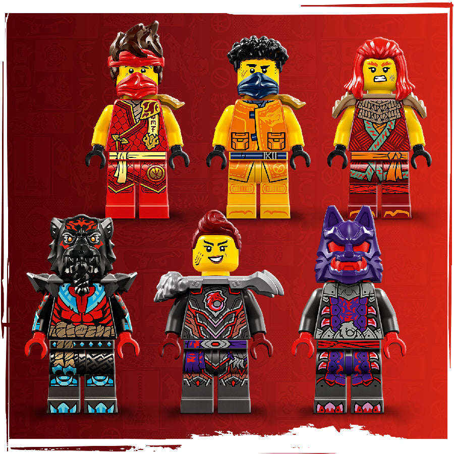 Đồ Chơi Lắp Ráp Rồng Lửa Bóng Đêm Của Kai LEGO NINJAGO 71822 (1716 chi tiết)