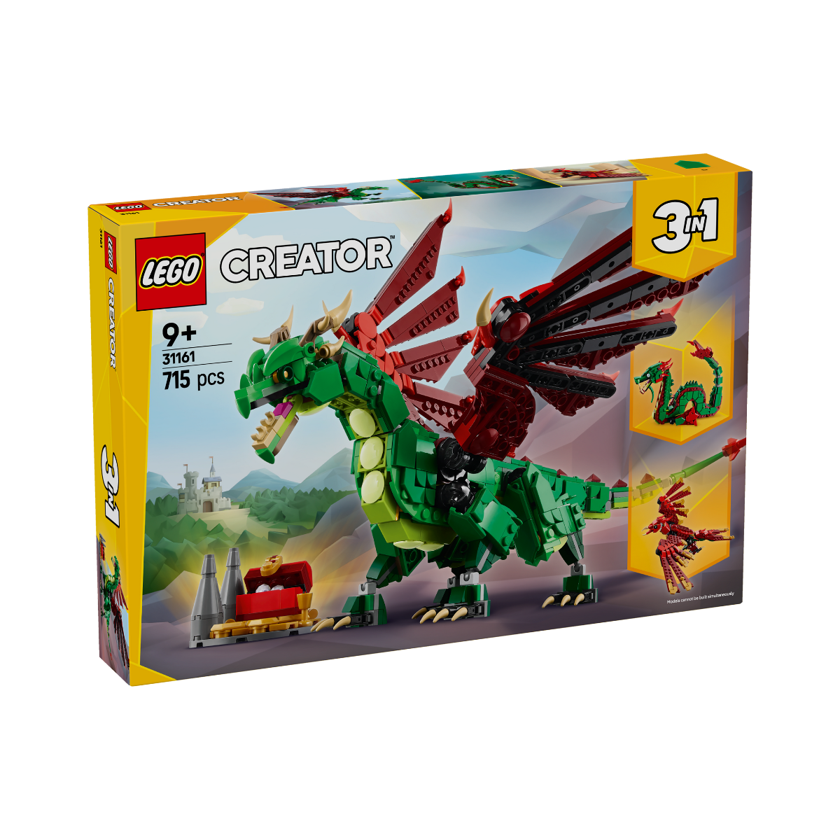 Đồ Chơi Lắp Ráp Rồng Trung Cổ Lego Creator 31161