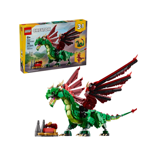 Đồ Chơi Lắp Ráp Rồng Trung Cổ LEGO CREATOR 31161 (715 chi tiết)