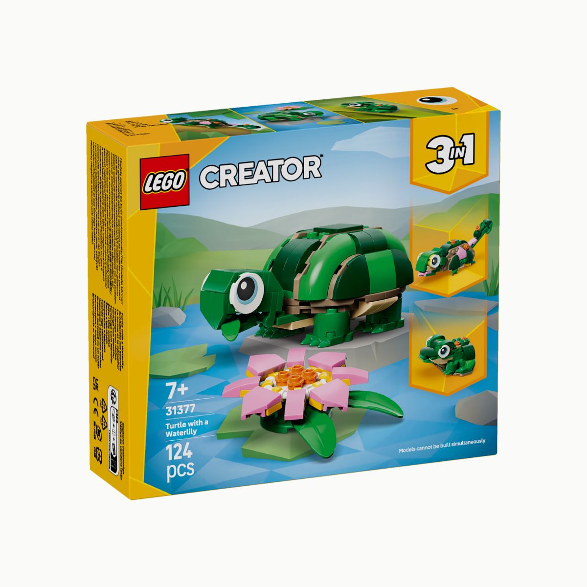 Đồ chơi lắp ráp Rùa Đáng Yêu và Hoa Ly LEGO CREATOR 31377