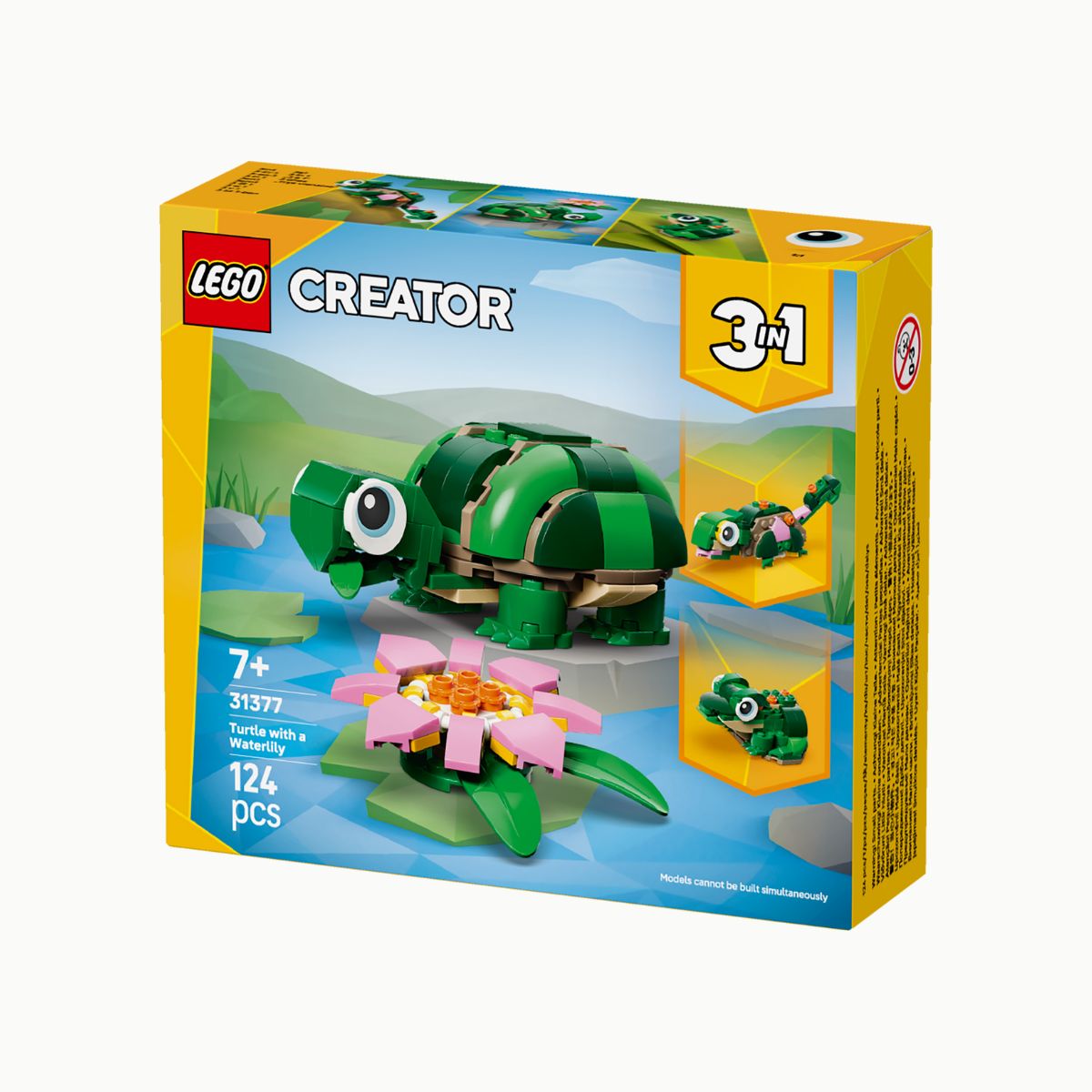 Đồ chơi lắp ráp Rùa Đáng Yêu và Hoa Ly LEGO CREATOR 31377