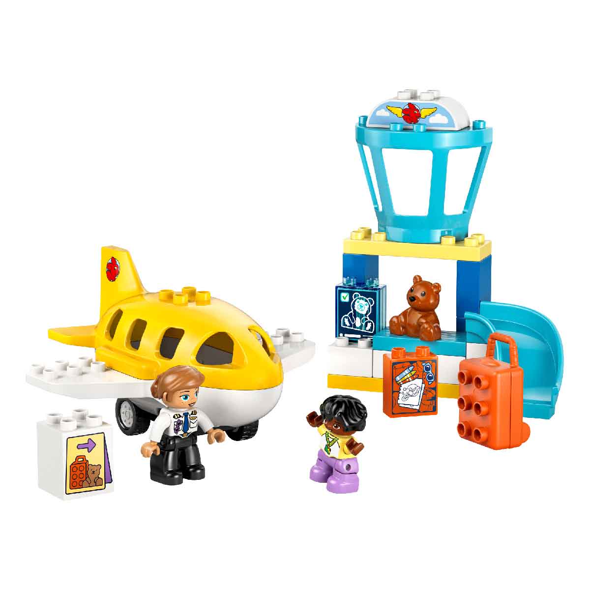 Đồ Chơi Lắp Ráp Sân Bay Đầu Tiên Của Bé LEGO DUPLO 10443