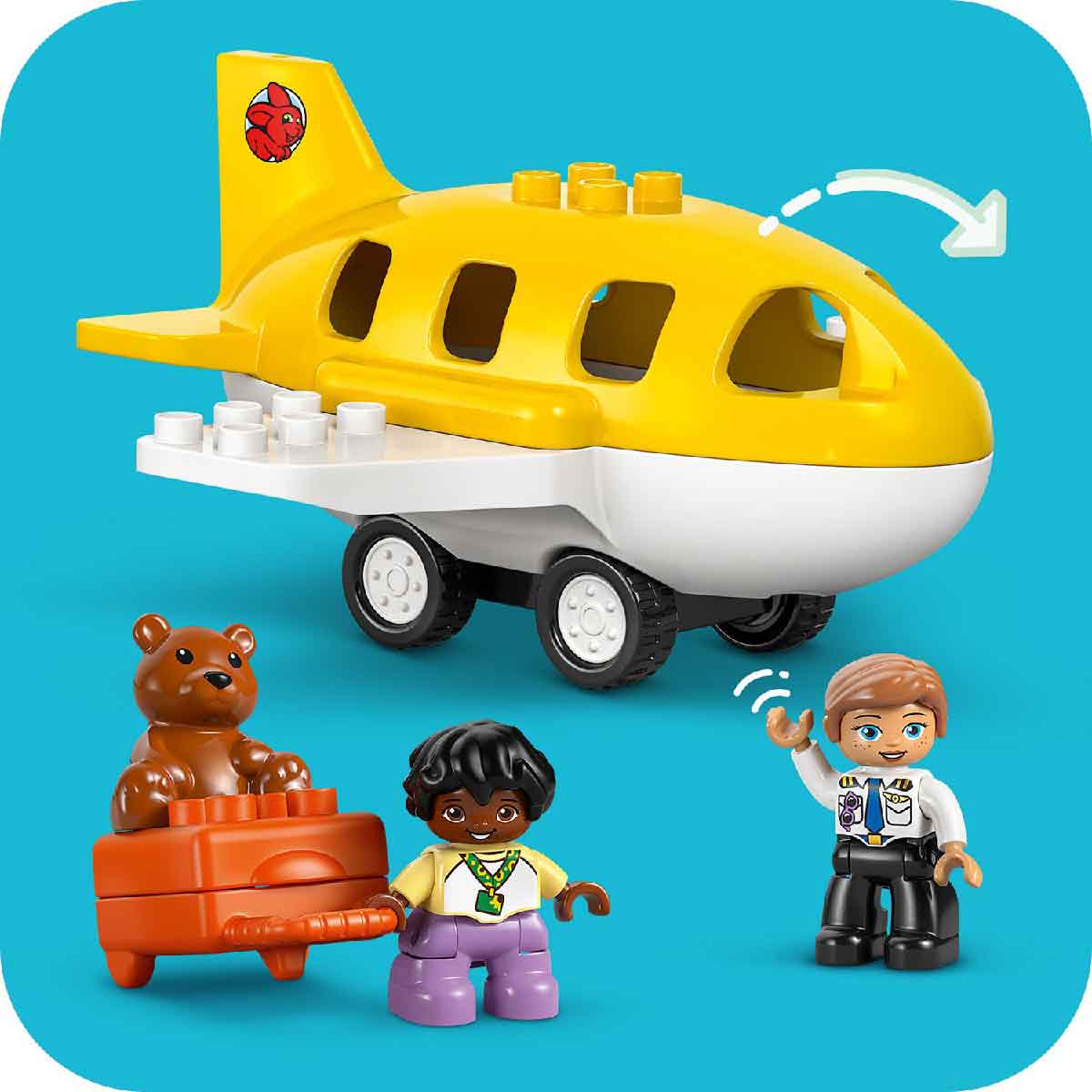 Đồ Chơi Lắp Ráp Sân Bay Đầu Tiên Của Bé LEGO DUPLO 10443