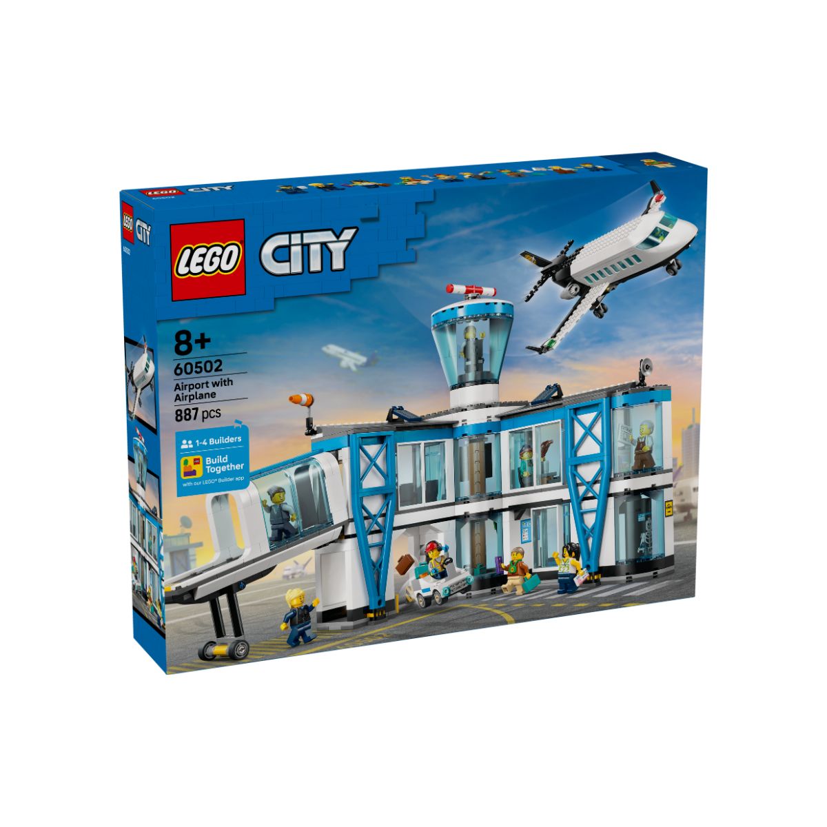 Đồ Chơi Lắp Ráp Sân Bay Và Máy Bay LEGO CITY 60502