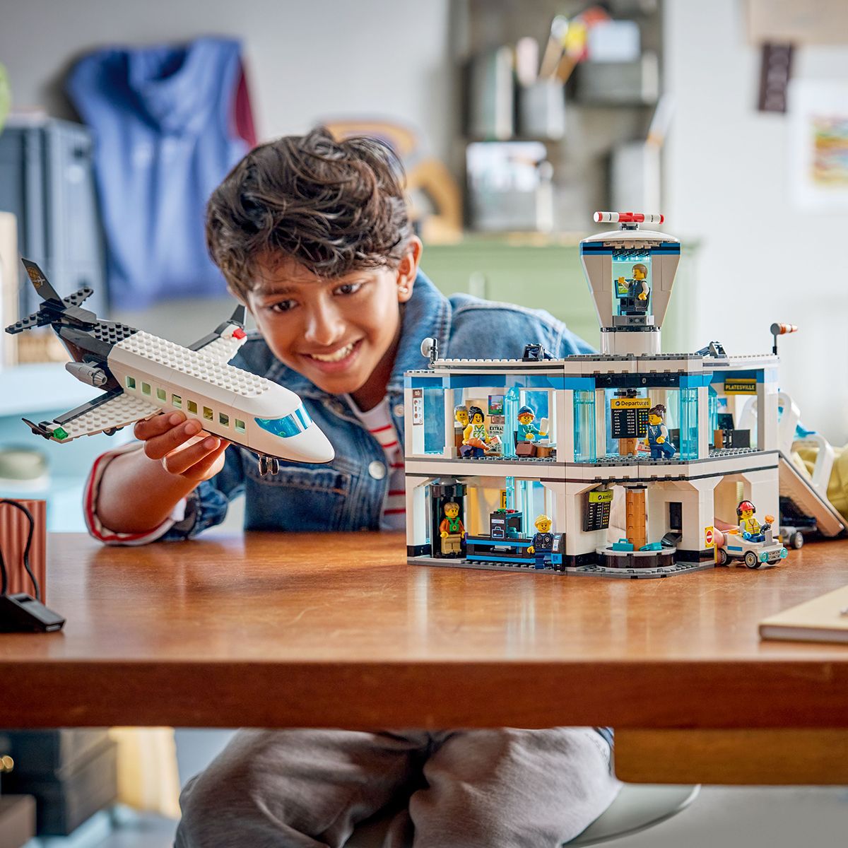 Đồ Chơi Lắp Ráp Sân Bay Và Máy Bay LEGO CITY 60502