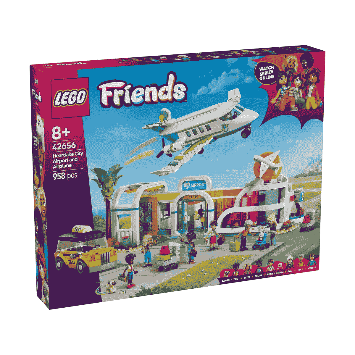 Đồ Chơi Lắp Ráp Sân Bay Và Máy Bay Thành Phố Heartlake LEGO FRIENDS 42